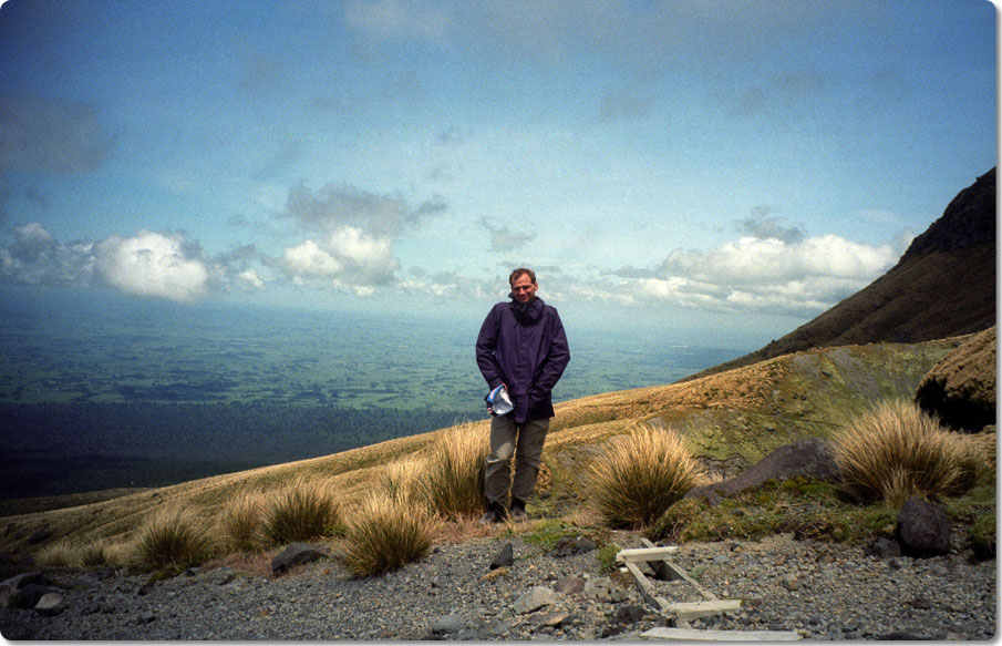 On Mt. Taranaki