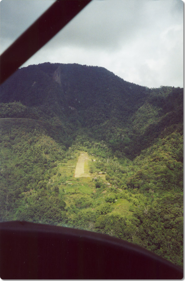 Landing At Crater Mountain