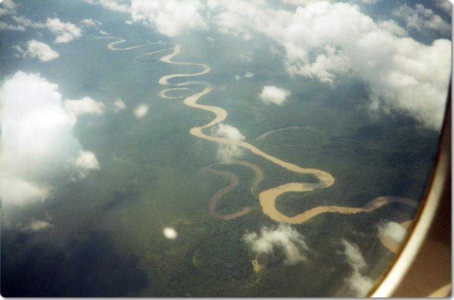 Sepik River From On High