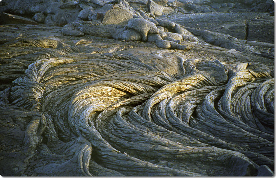 Pahoehoe Lava