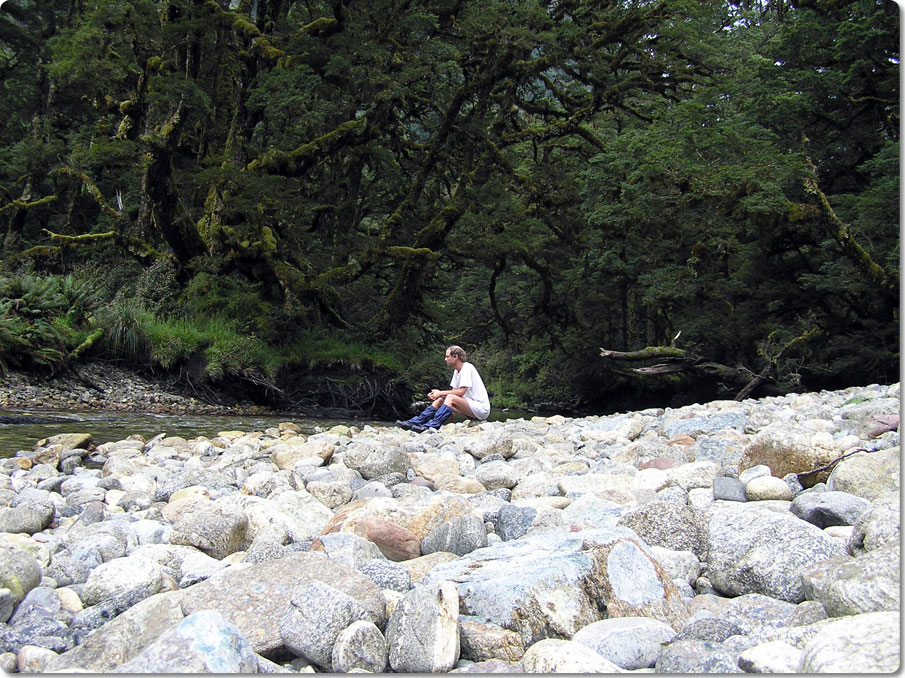 Relaxing Along The Spey River 